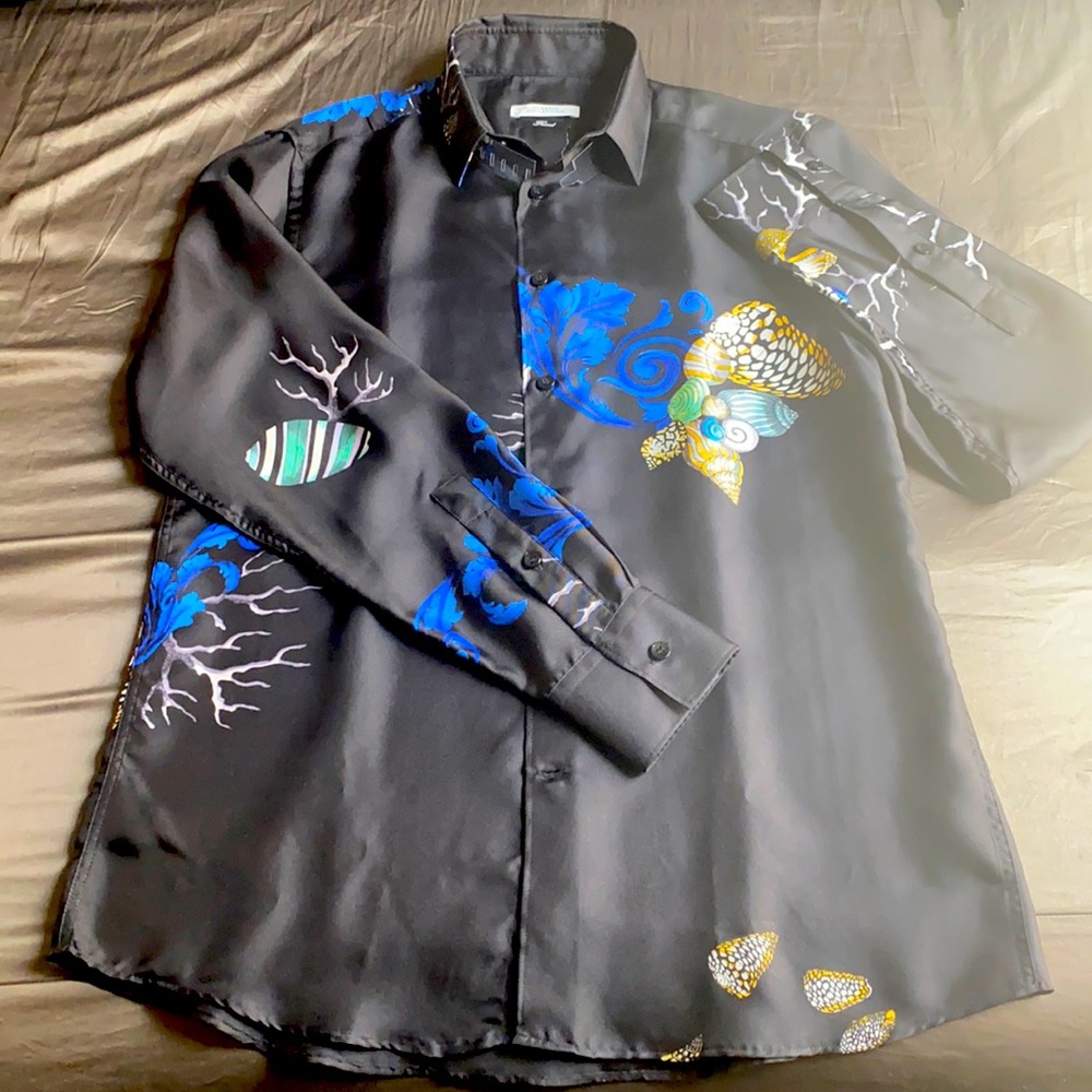 100%Silk Versace shirt